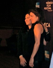 Barbara Kopple with Tribeca Film Festival Director of Programming Genna Terranova. Photo by Anne-Katrin Titze.